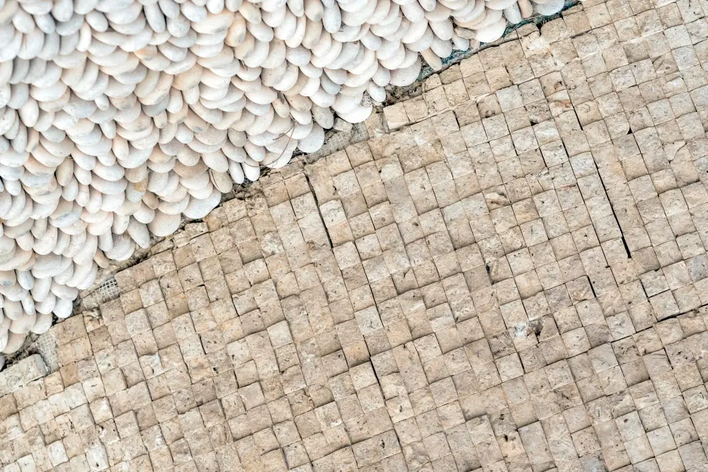 Verlegemuster im Fischgrät